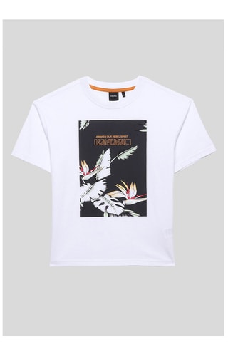 T-shirt en coton biologique Oggy - Blanc