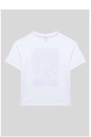 T-shirt en coton biologique Oggy - Blanc