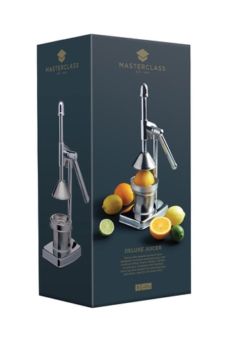 Espremedor de citrinos manual em aço inoxidável