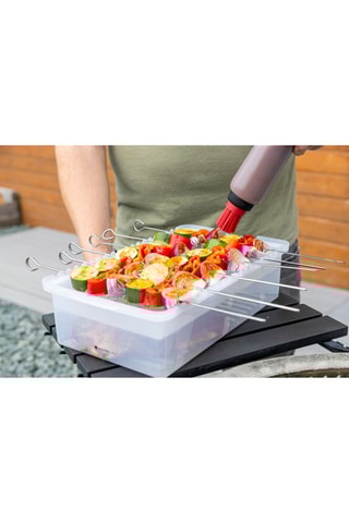Bac à marinade pour barbecue