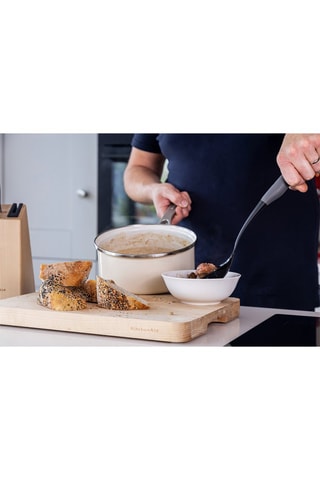 Spatule ajourée en silicone