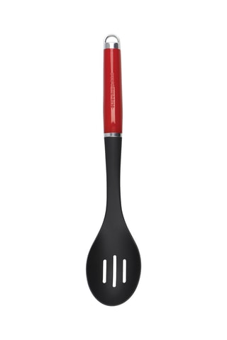 Cuillère à trou en silicone et acier inoxydable