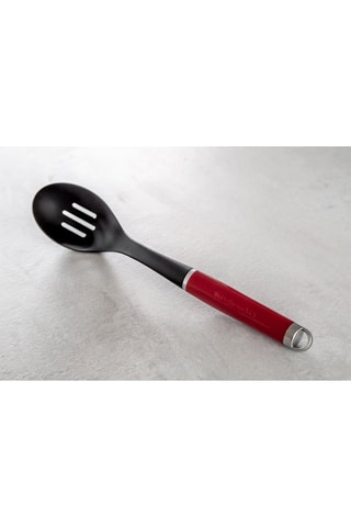 Cuillère à trou en silicone et acier inoxydable
