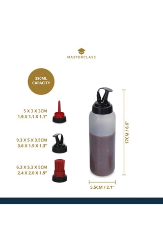 Bouteille pour sauce - 350 ml