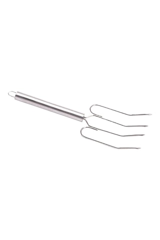 2 fourchettes à viandes en acier inoxydable - 24 cm