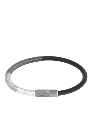 Bracelet - Argent et cuir de veau