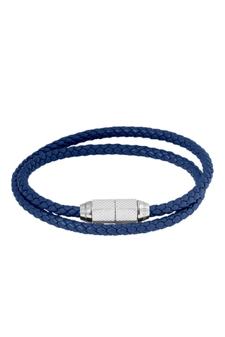 Bracelet - Cuir de veau et argent