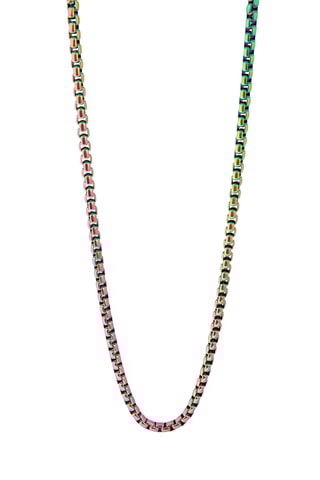Collier - Vert clair et rose poudré