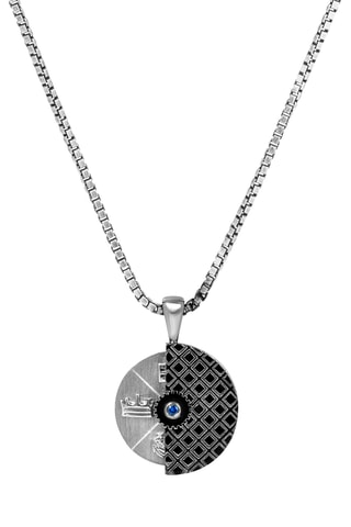 Collier - Argent et saphir
