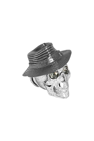 Pin’s orné de cristaux Swarovski - Noir