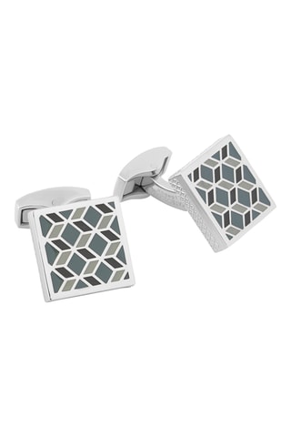 Boutons de manchette - Argenté  - Argenté