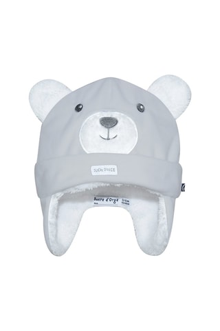 Bonnet aviateur à oreilles - Gris