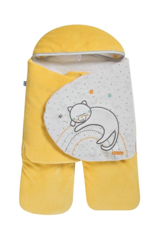 Nid de naissance en coton biologique -  Jaune