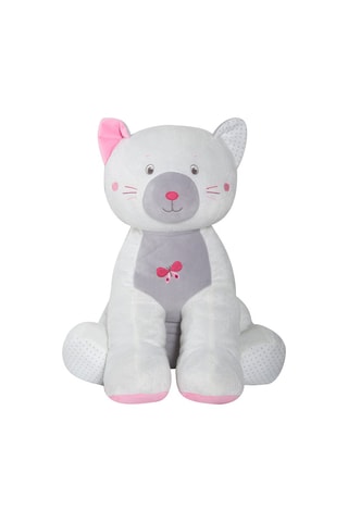 Range pyjama chat - Rose et blanc