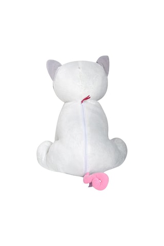 Range pyjama chat - Rose et blanc