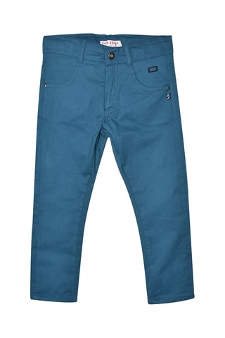 Pantalon - Bleu pétrole
