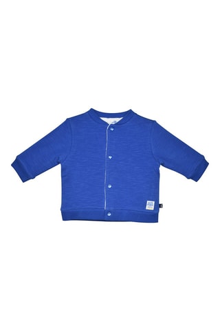 Veste réversible - Bleu roi et blanc