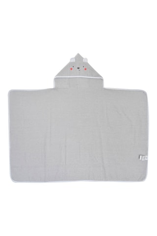 Cape de bain Gris