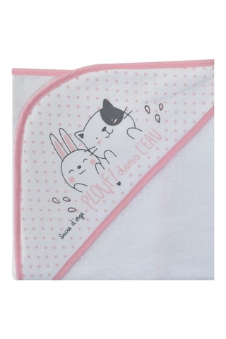 Cape de bain Harmonie - Blanc