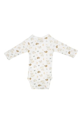 2 bodys en coton biologiques Gust - Ecru