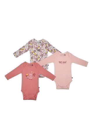 3 bodys Idalina - Rose
