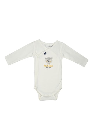 2 bodys - Blanc et jaune