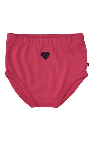 2 culottes - Fuchsia et blanc