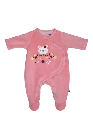 Ensemble de naissance 4 pièces Isis - Rose