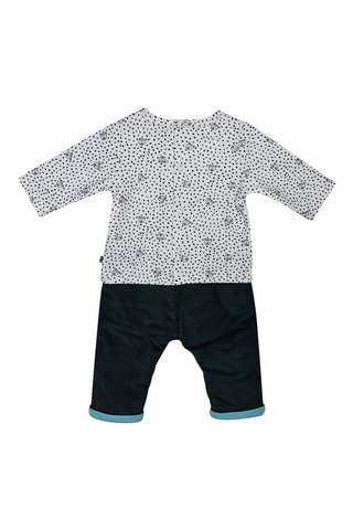 T-shirt et pantalon -  Vert et noir
