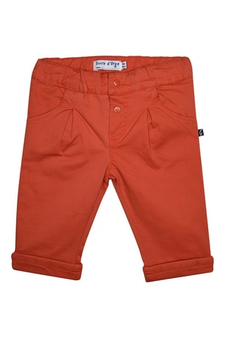 T-shirt et pantalon Ines Orange et bleu foncé