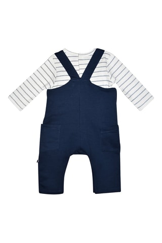 T-shirt et salopette Jeson Bleu marine