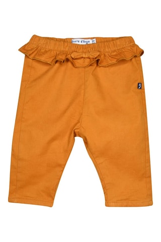 Tunique et pantalon Isore Bleu canard et moutarde