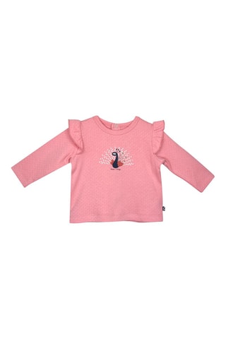 Robe et t-shirt - Rose et rouge