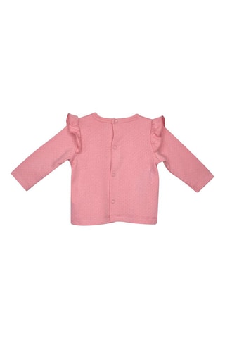 Robe et t-shirt - Rose et rouge