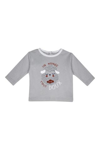 T-shirt et pantalon - Gris et blanc