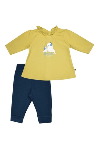 Blouse et jogging - Jaune