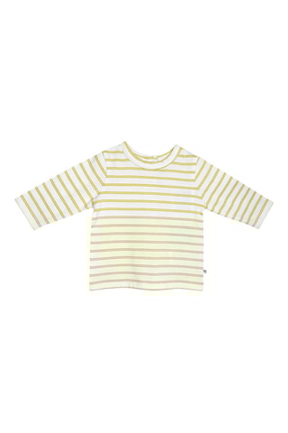 Salopette et t-shirt - Jaune