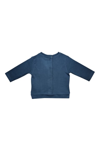 T-shirt et pantalon - Bleu marine et moutarde