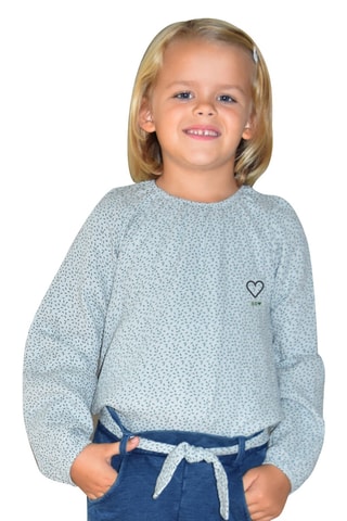 Blouse - Bleu clair