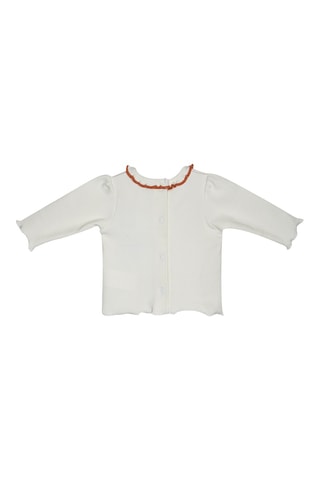 T-shirt et pantalon - Ecru et bleu marine