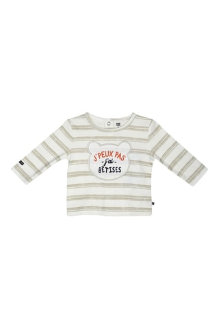 T-shirt et jogging - Ecru et orange