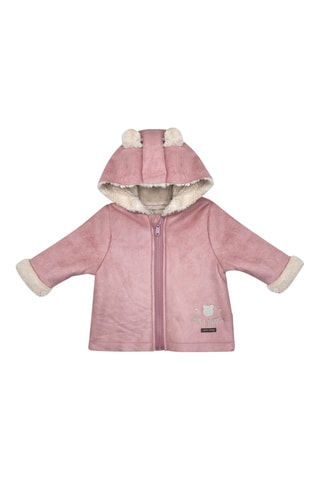 Manteau à capuche - Rose