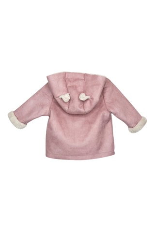 Manteau à capuche - Rose