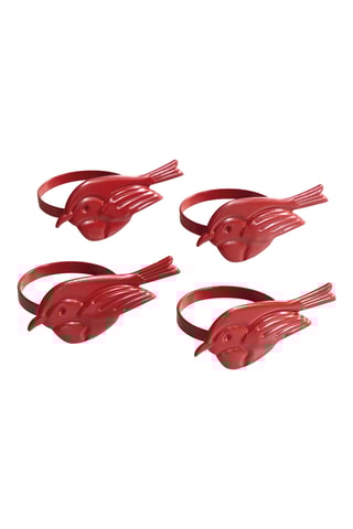 4 argolas de guardanapos Symphonie des fêtes - 4 cm