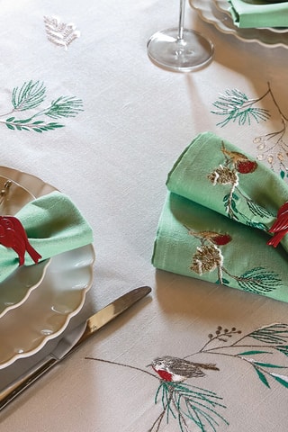 4 argolas de guardanapos Symphonie des fêtes - 4 cm