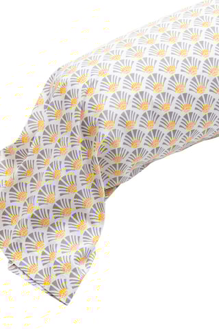Taie de traversin Joyeuse Mélodie - Jaune