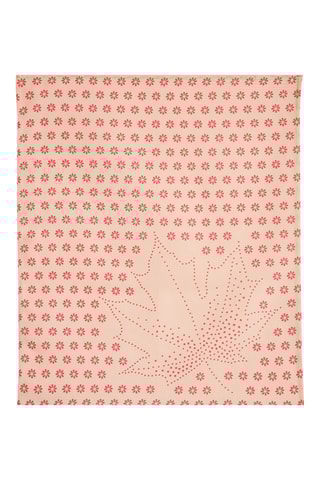 6 panos Feuilles qui dansent - Laranja