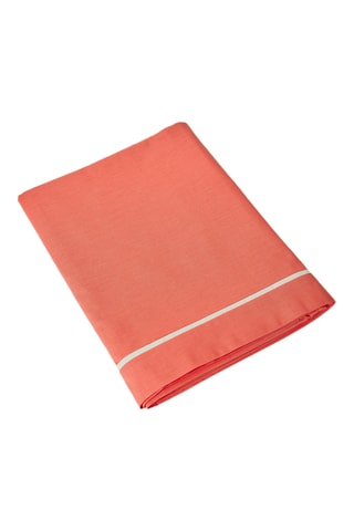 Lençol liso Rythme et tempo - Coral