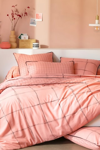 Housse de couette Carnet de notes - Rose