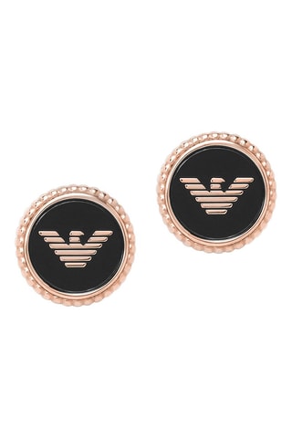 Brincos - Dourado-rosa e preto